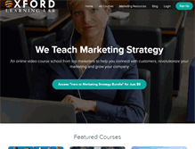 Tablet Screenshot of oxfordlearninglab.com
